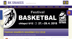 Desktop Screenshot of bksnakes.cz